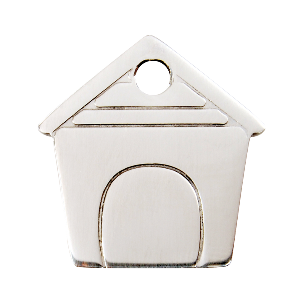 Flat Dog House Pet Tag