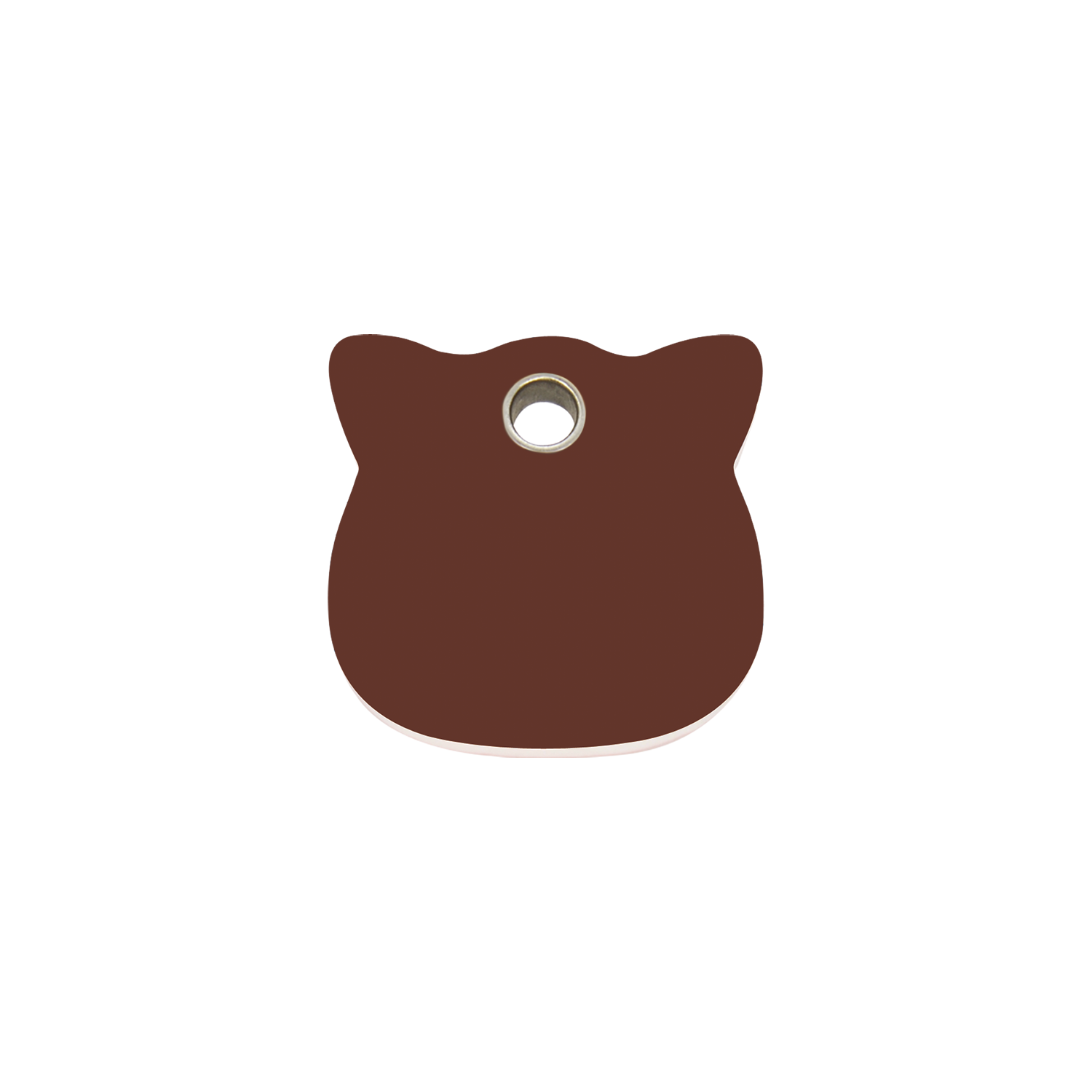 Cat Head Plastic Pet Tag