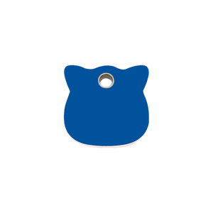 Cat Head Plastic Pet Tag