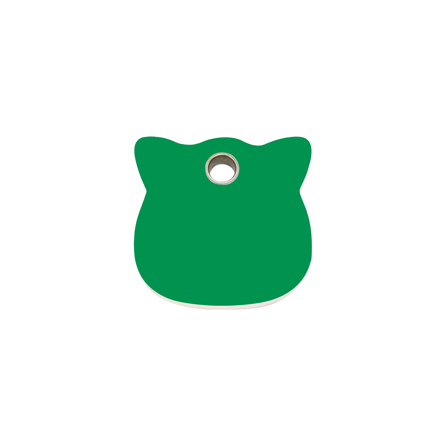 Cat Head Plastic Pet Tag