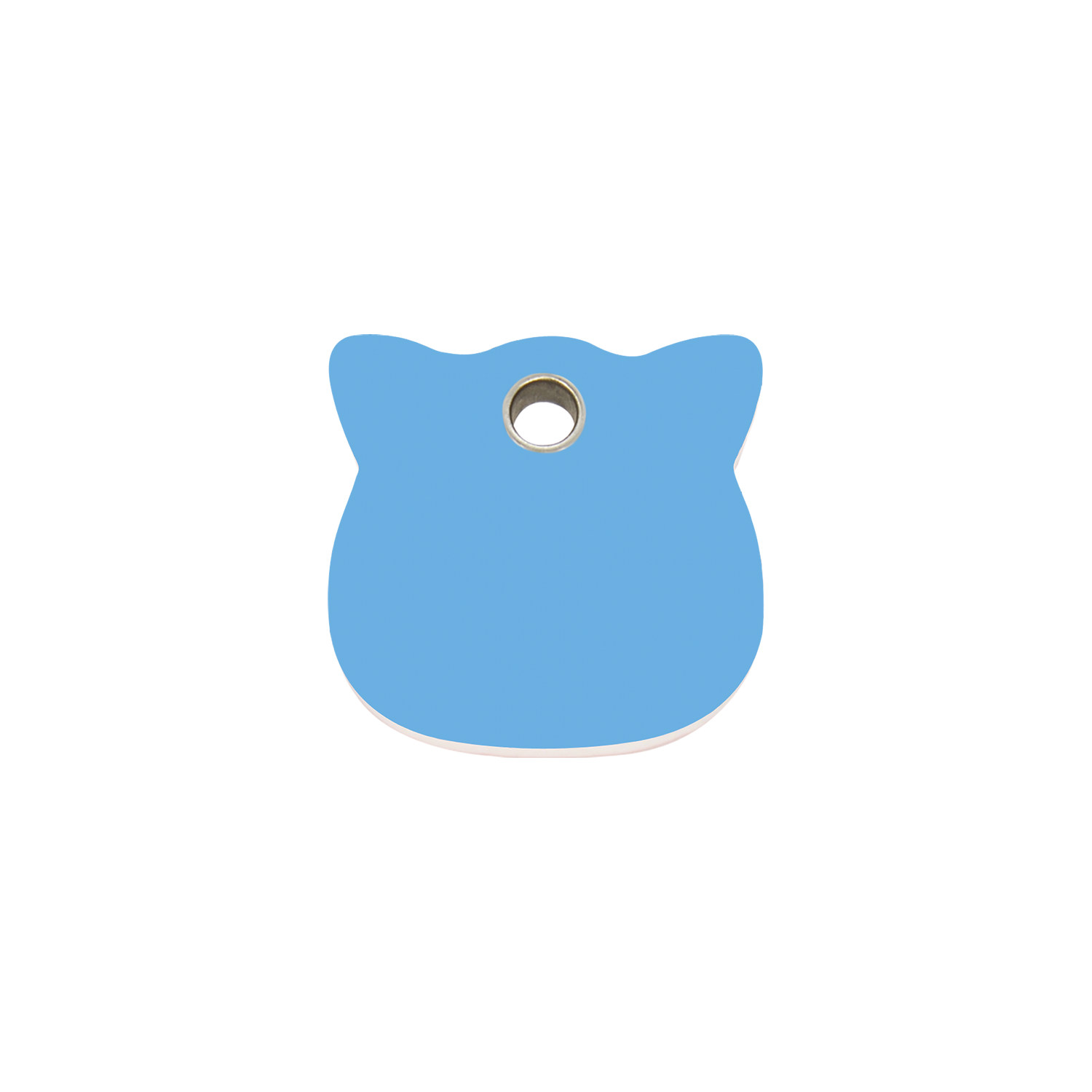 Cat Head Plastic Pet Tag