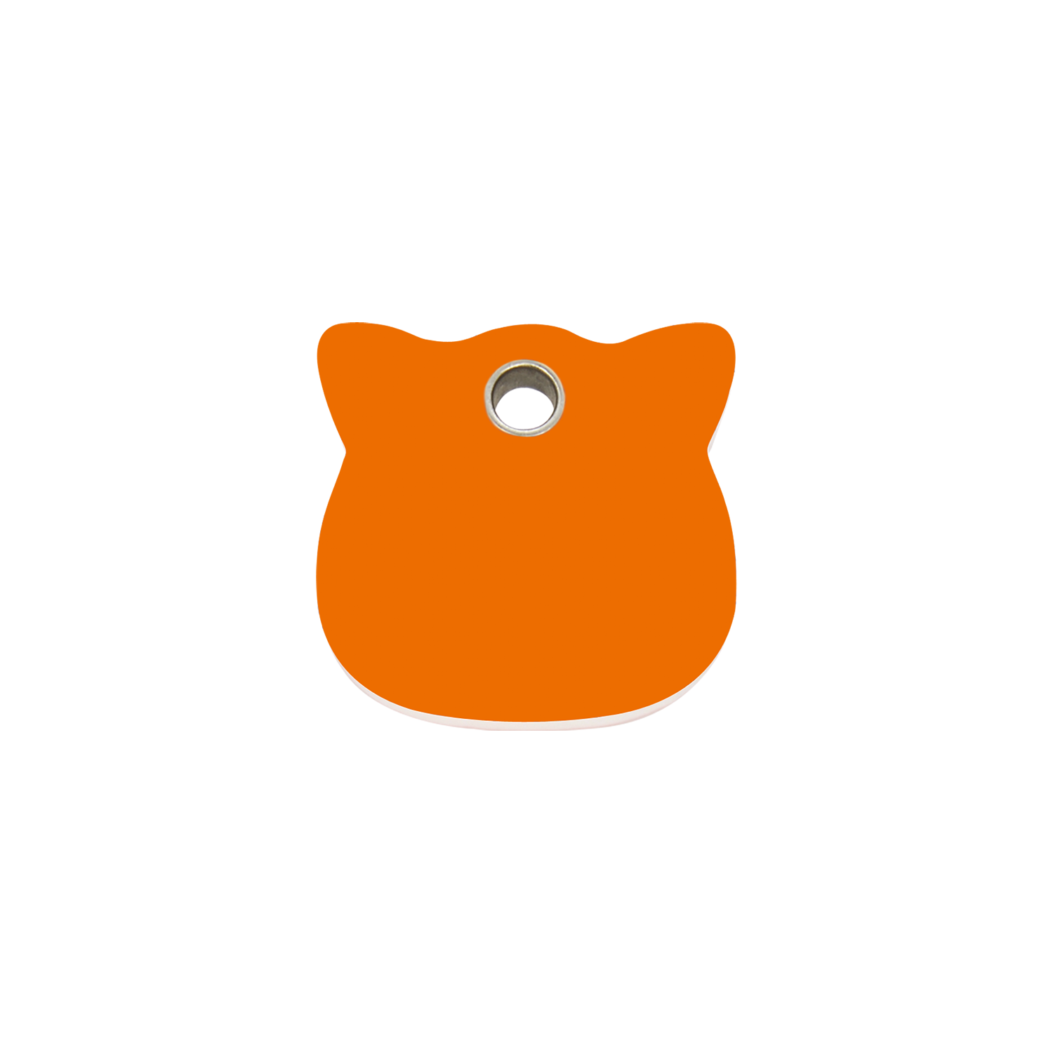 Cat Head Plastic Pet Tag