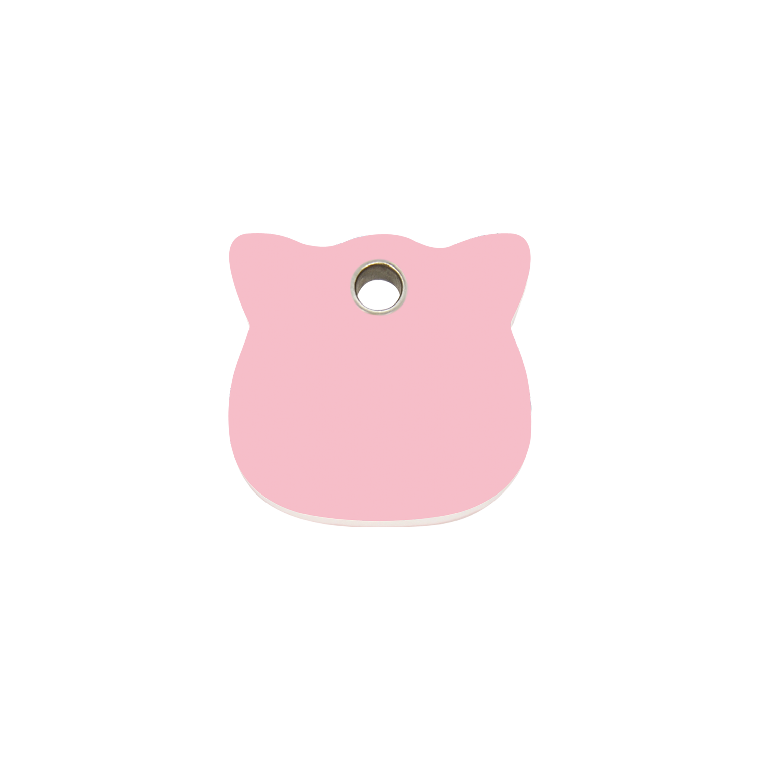 Cat Head Plastic Pet Tag