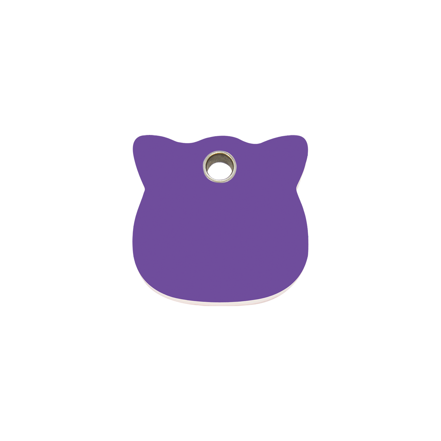 Cat Head Plastic Pet Tag