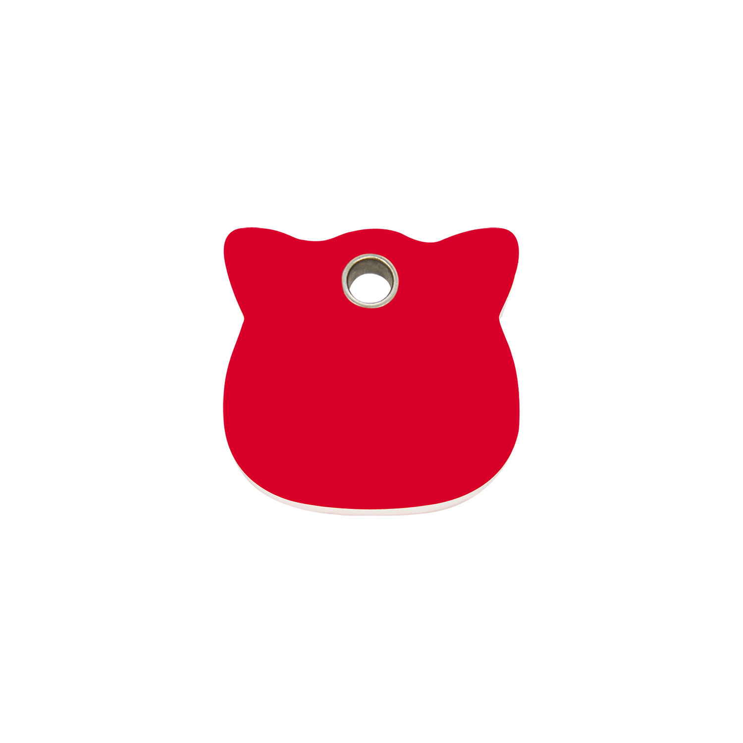 Cat Head Plastic Pet Tag