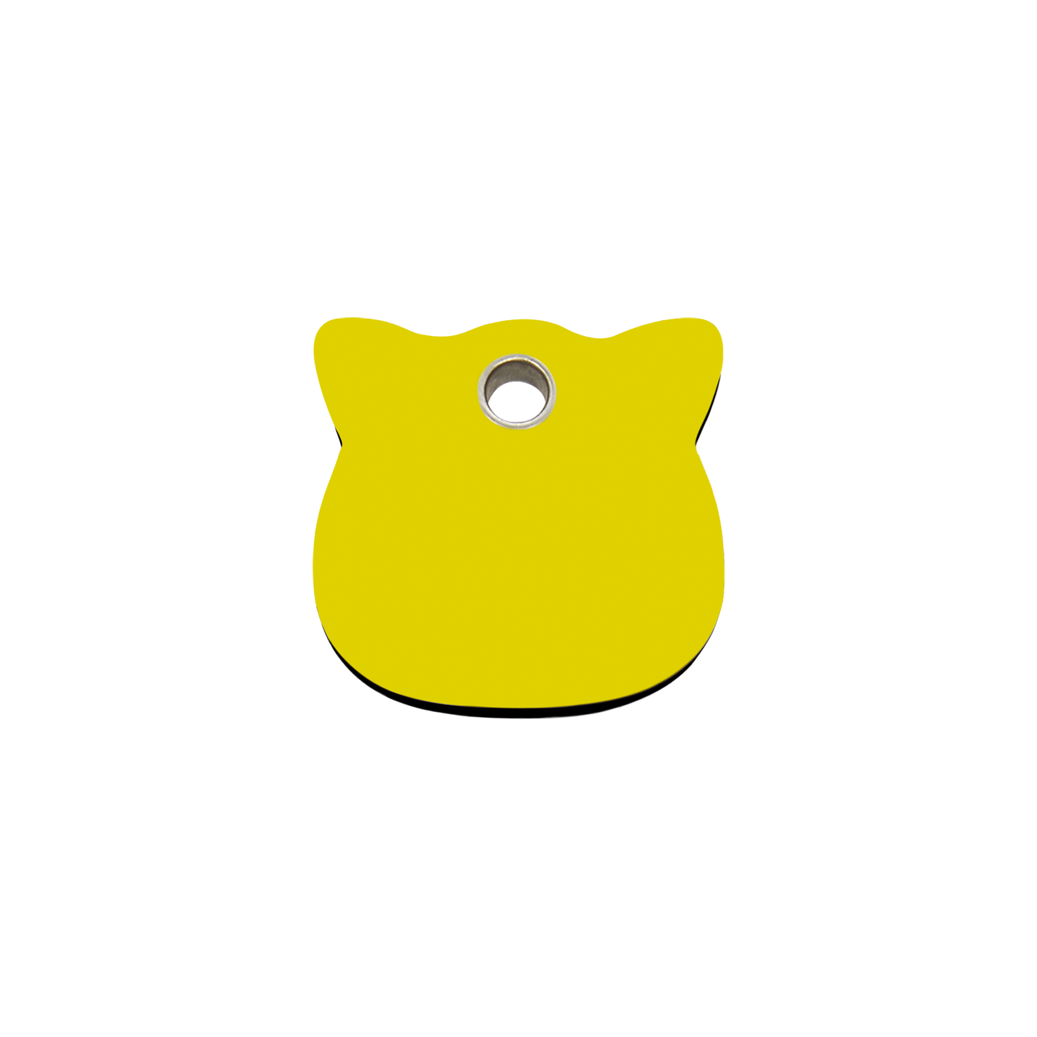 Cat Head Plastic Pet Tag
