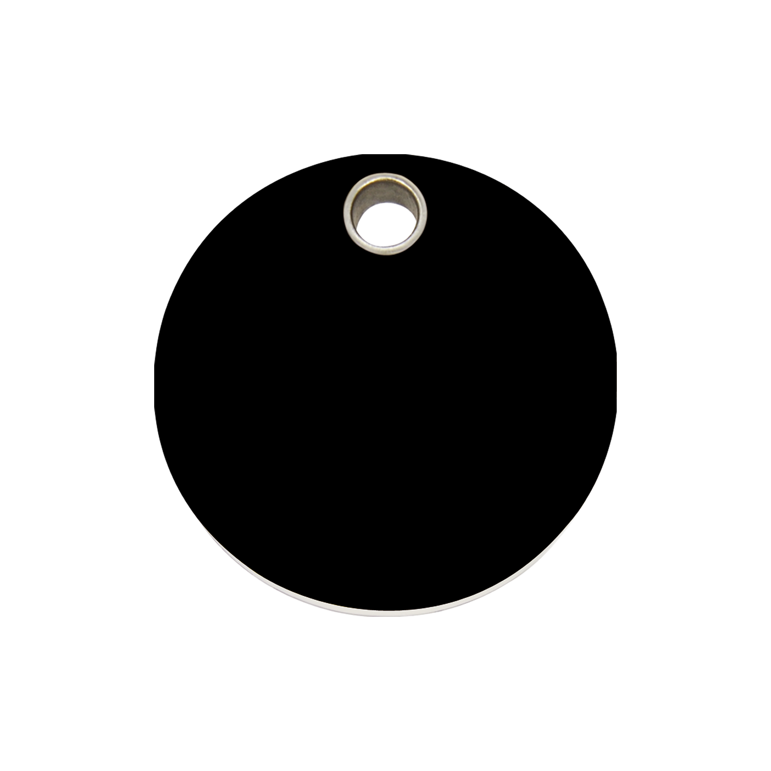 Circle Plastic Pet Tag