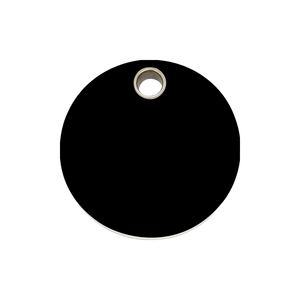 Circle Plastic Pet Tag