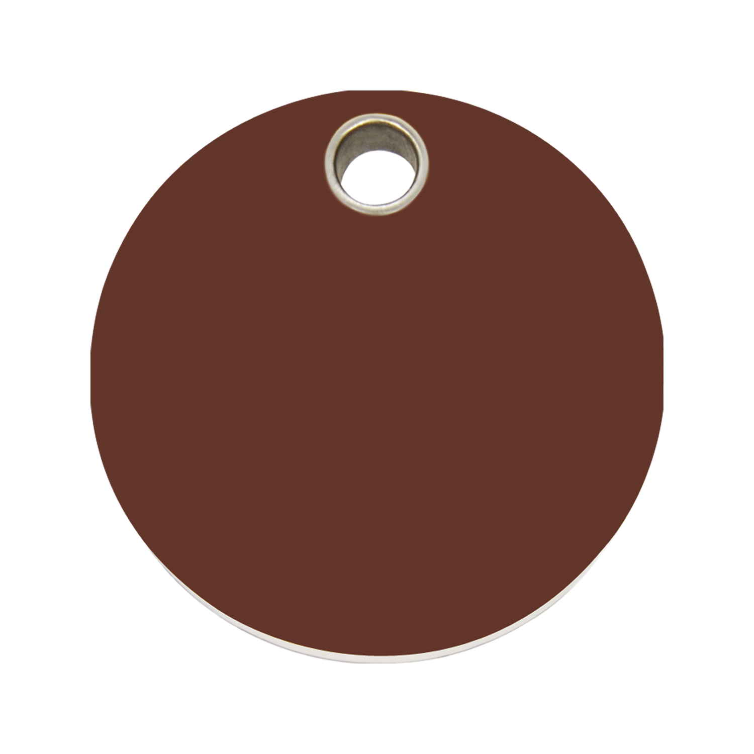 Circle Plastic Pet Tag