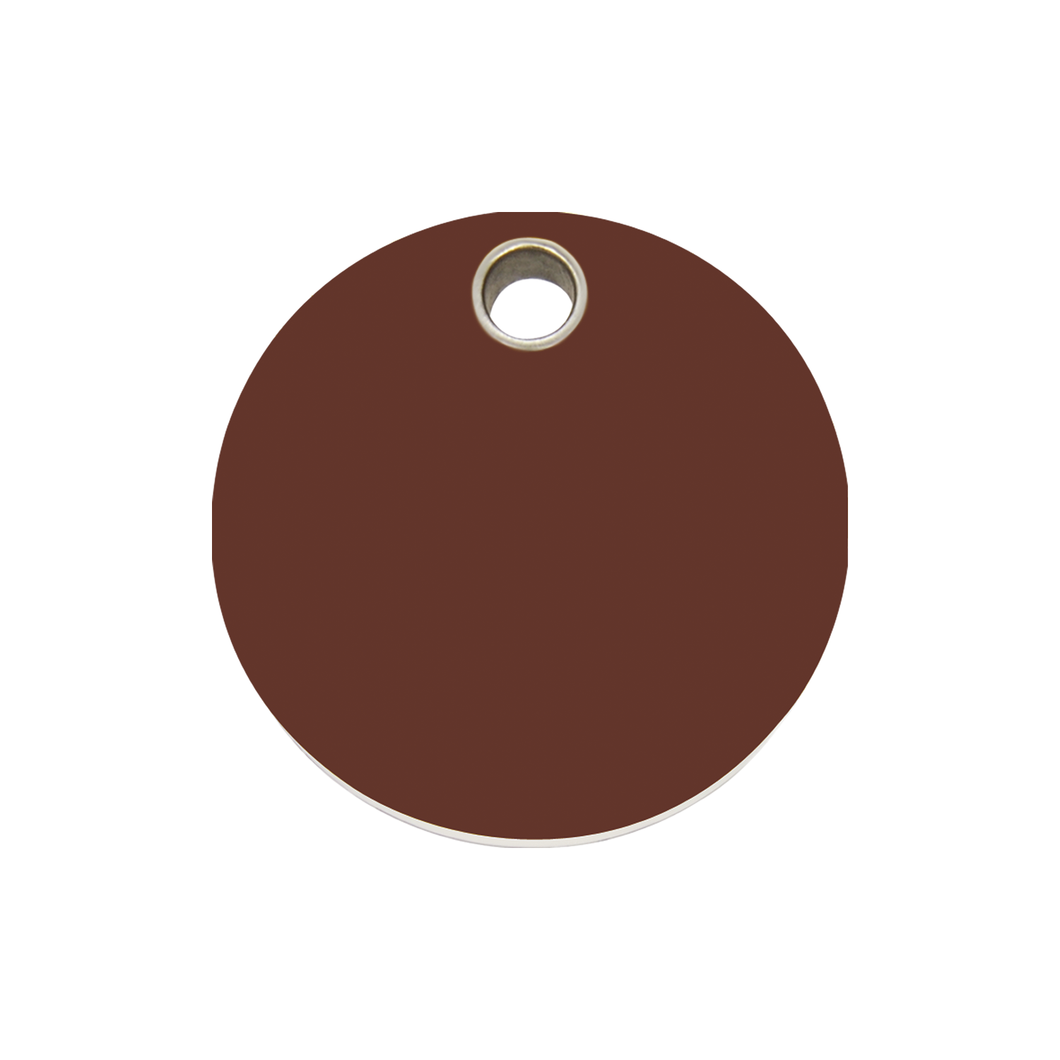 Circle Plastic Pet Tag