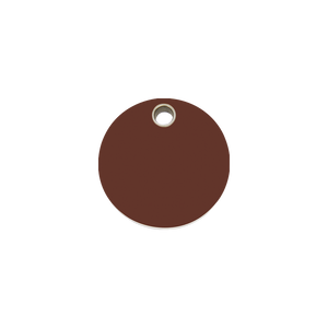 Circle Plastic Pet Tag