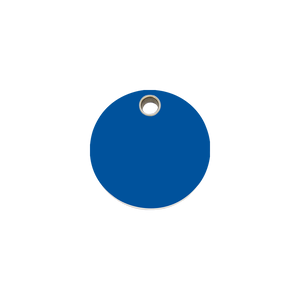 Circle Plastic Pet Tag