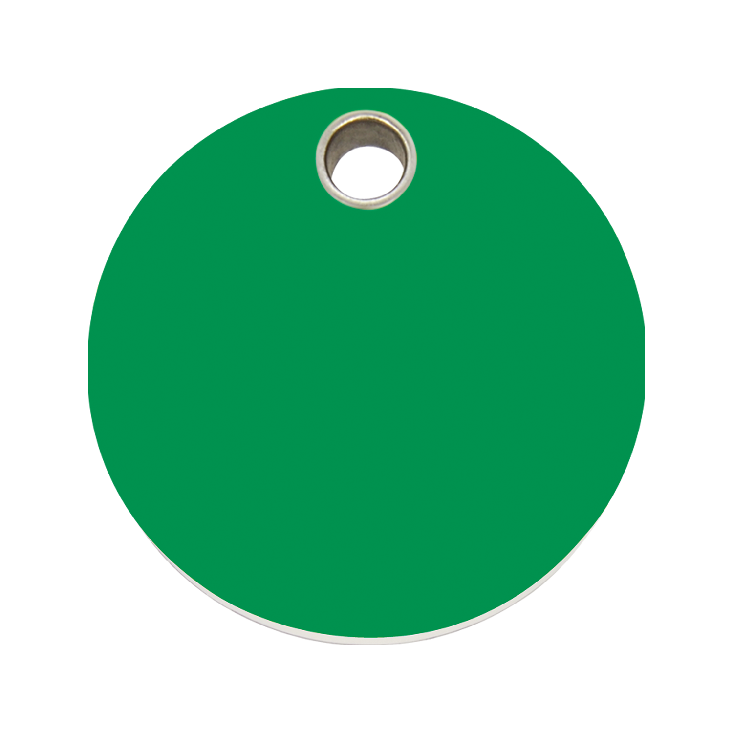 Circle Plastic Pet Tag