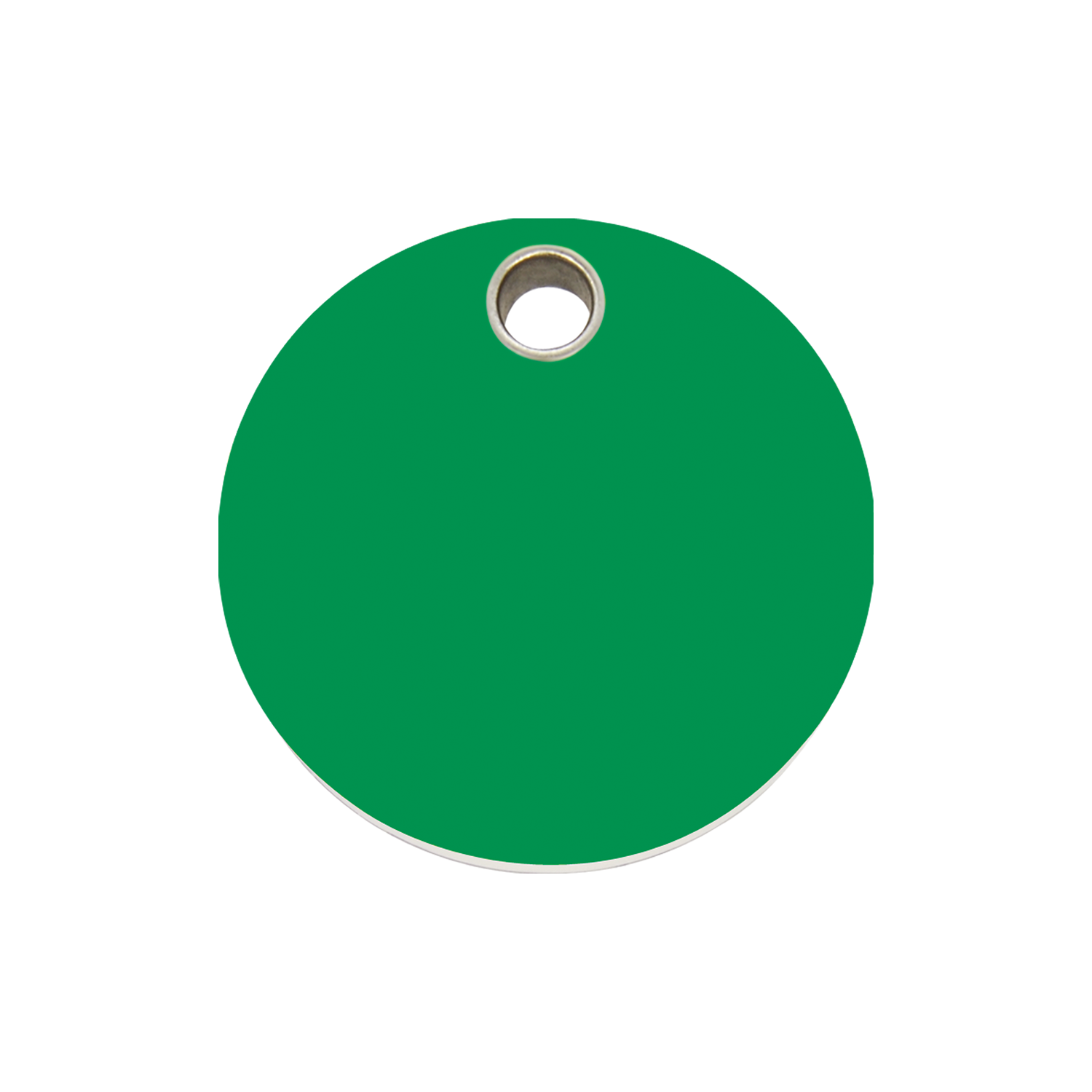 Circle Plastic Pet Tag