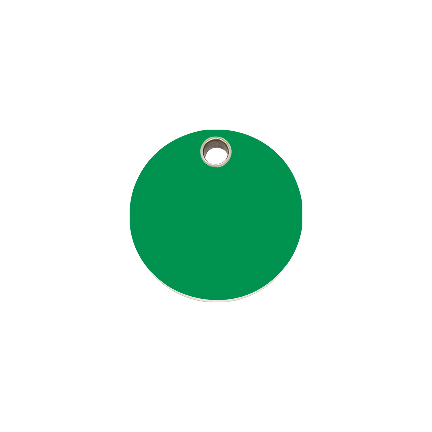 Circle Plastic Pet Tag