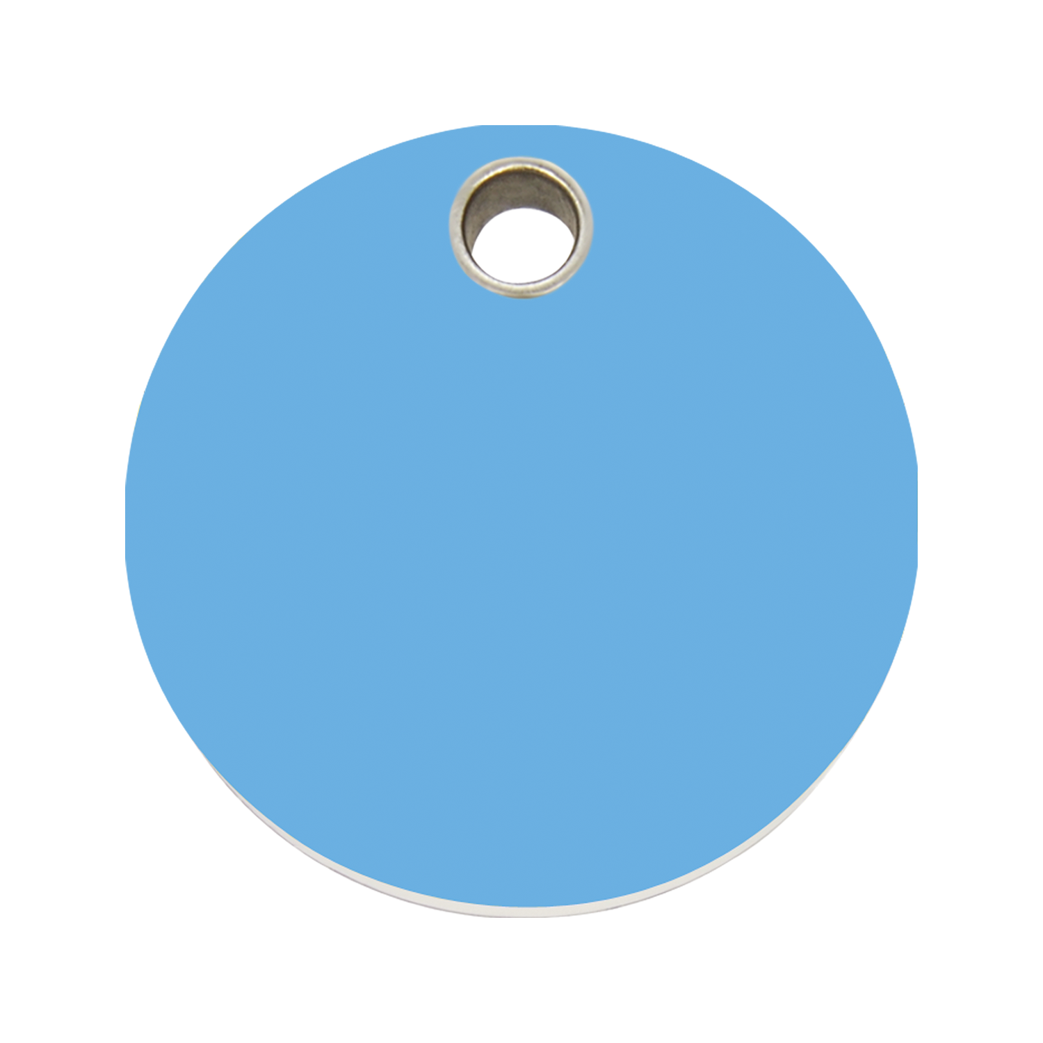 Circle Plastic Pet Tag