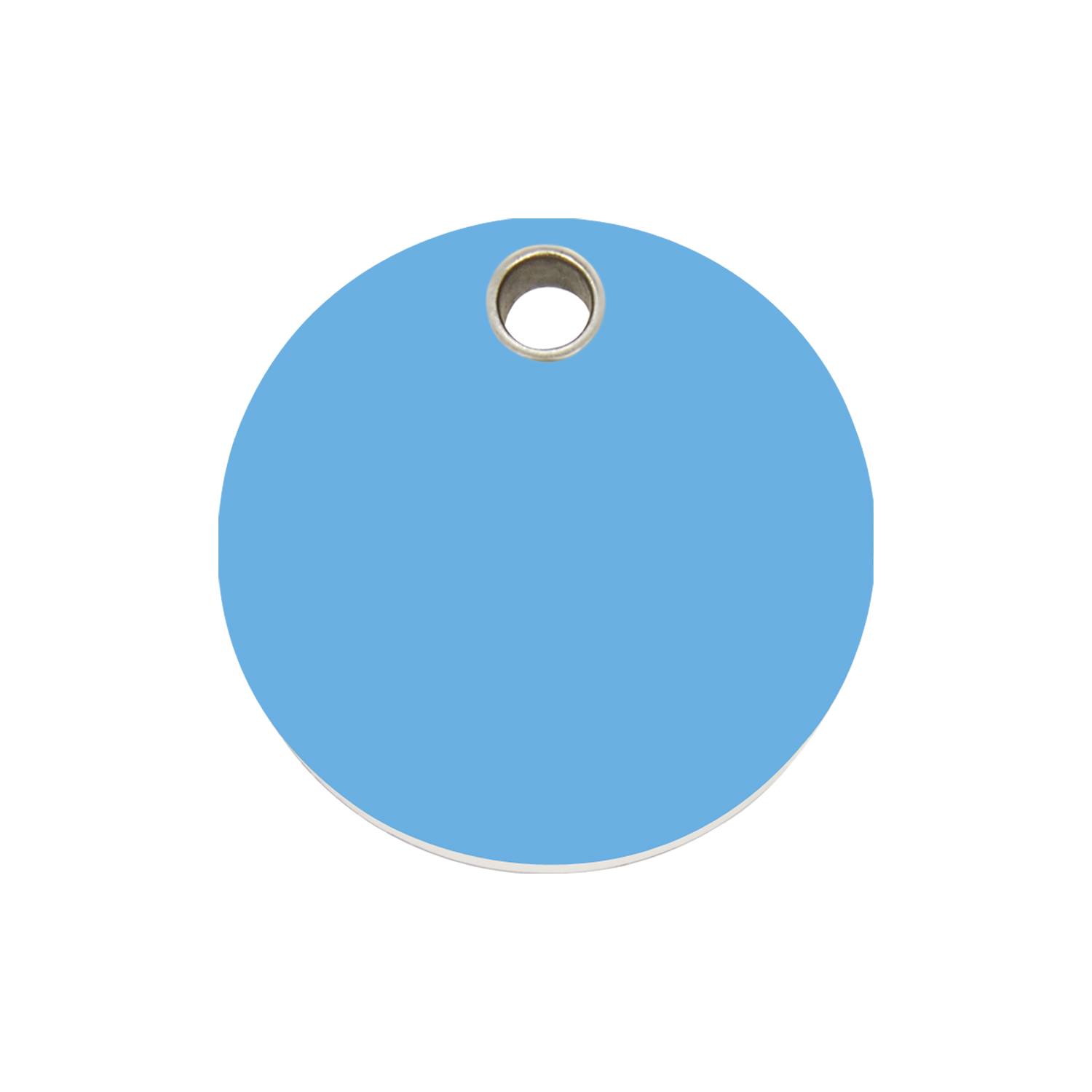 Circle Plastic Pet Tag