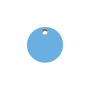 Circle Plastic Pet Tag