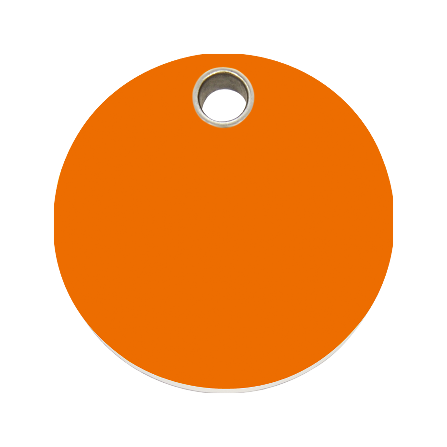 Circle Plastic Pet Tag