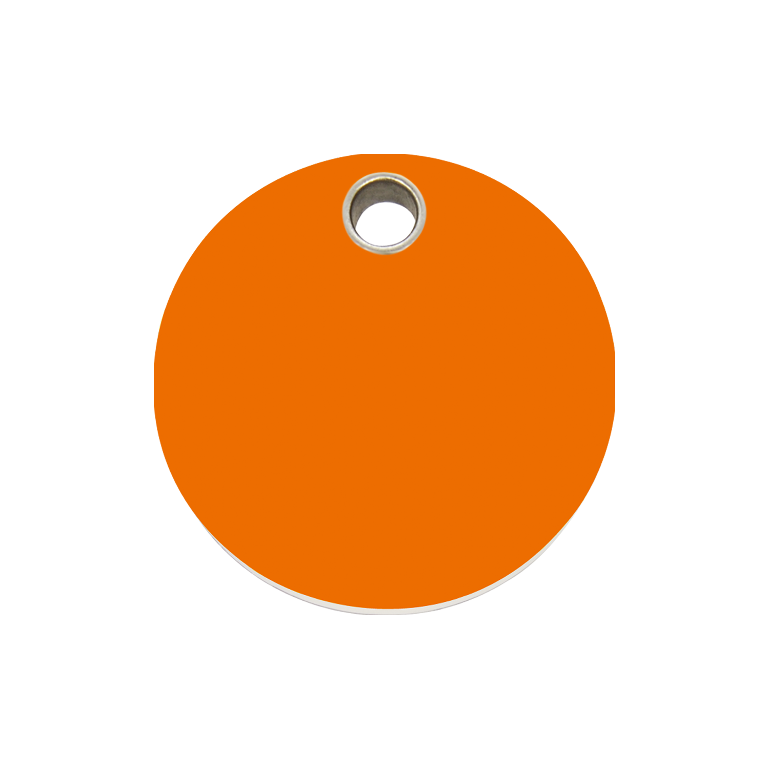 Circle Plastic Pet Tag