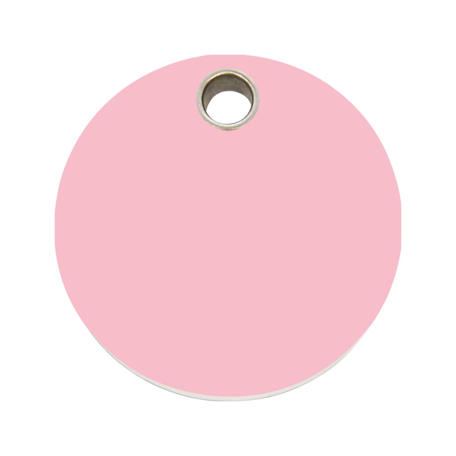 Circle Plastic Pet Tag