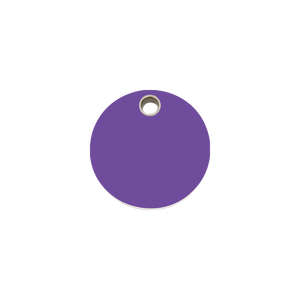 Circle Plastic Pet Tag