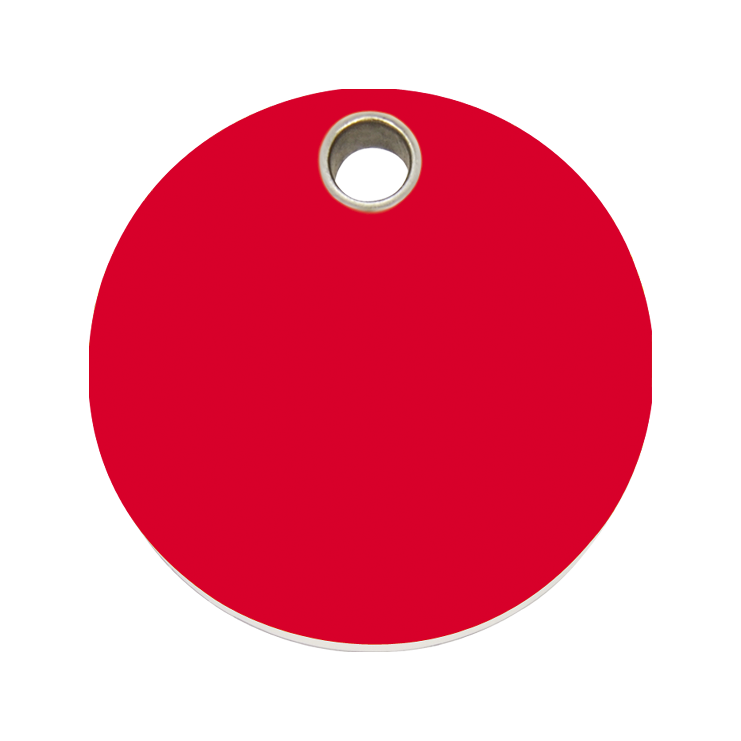 Circle Plastic Pet Tag