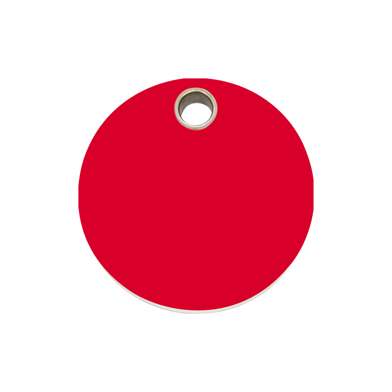 Circle Plastic Pet Tag