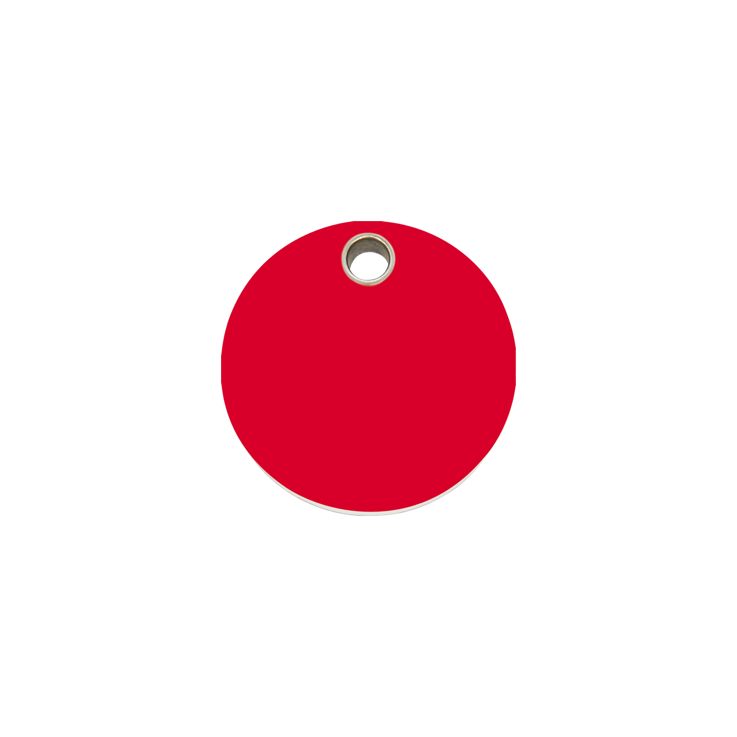 Circle Plastic Pet Tag