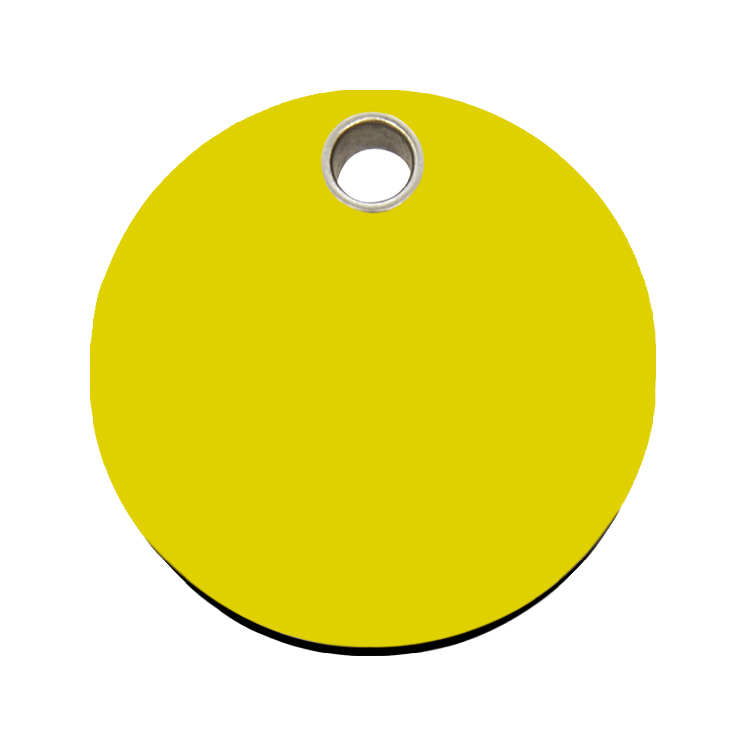 Circle Plastic Pet Tag