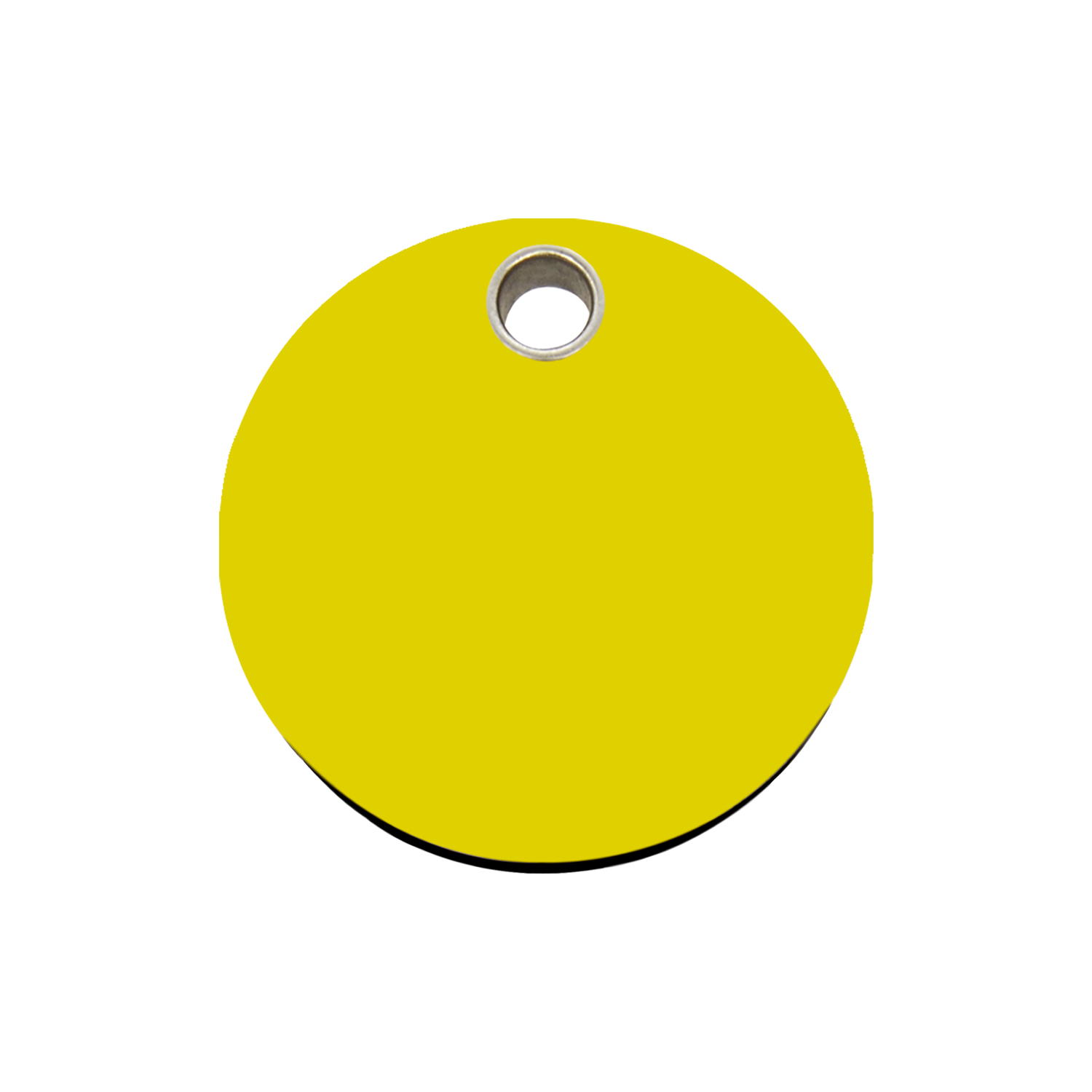 Circle Plastic Pet Tag