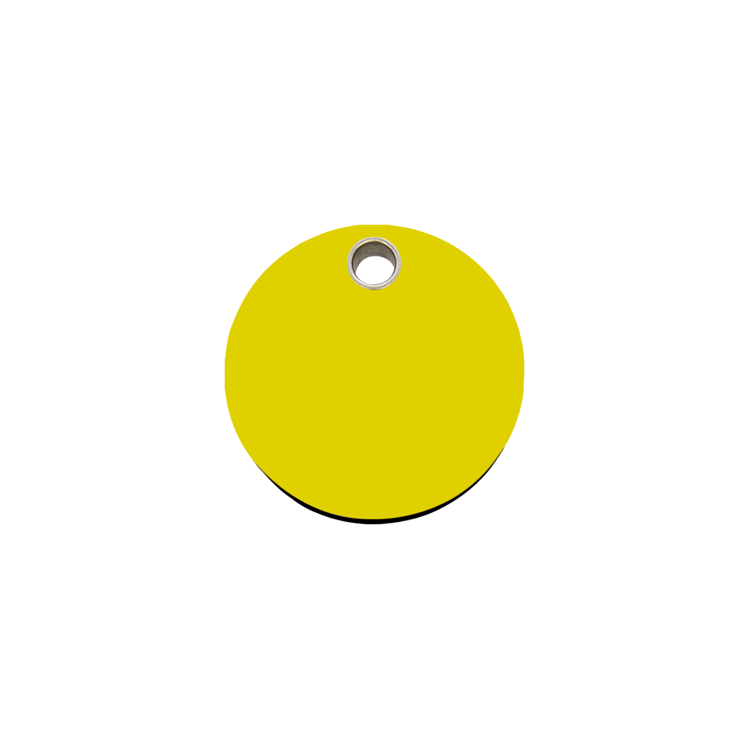 Circle Plastic Pet Tag