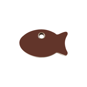 Fish Plastic Pet Tag