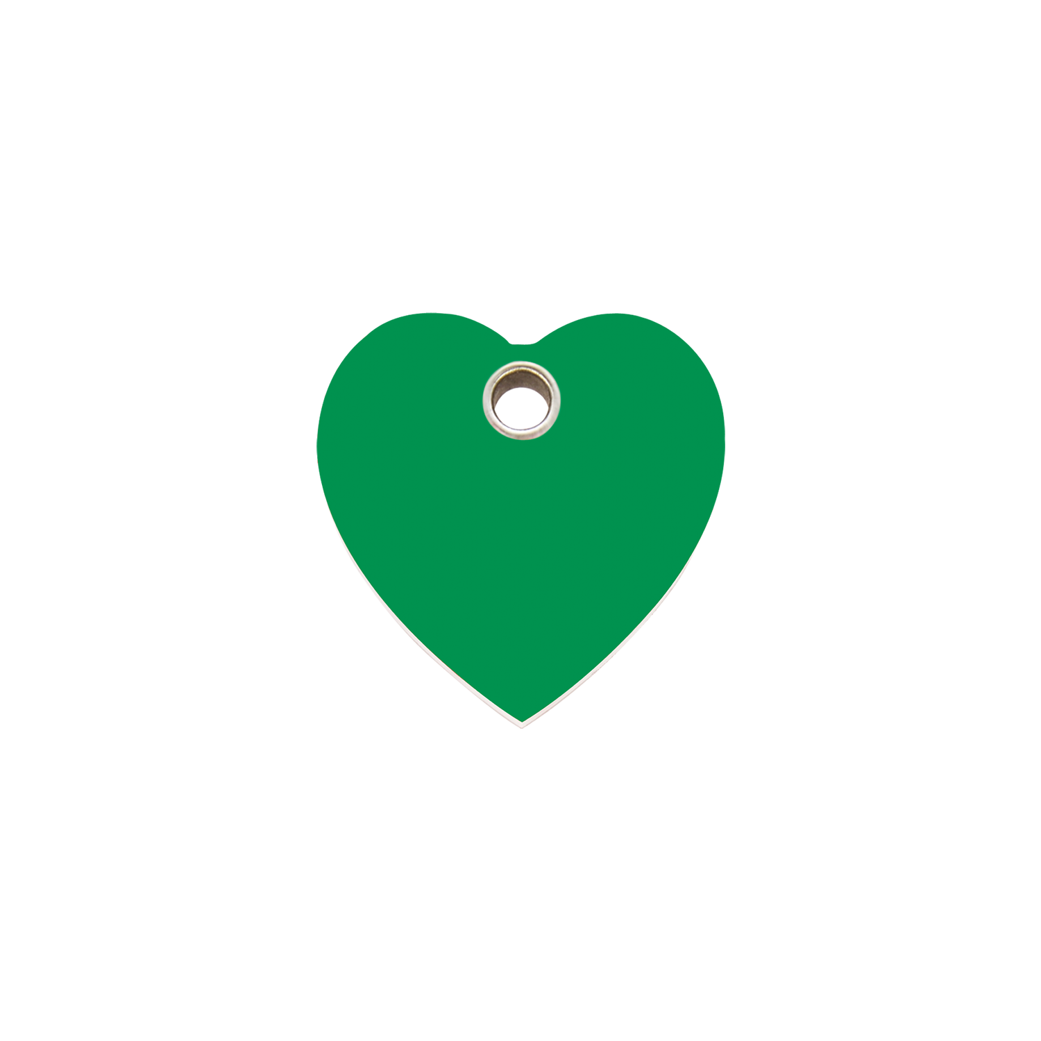 Heart Plastic Pet Tag