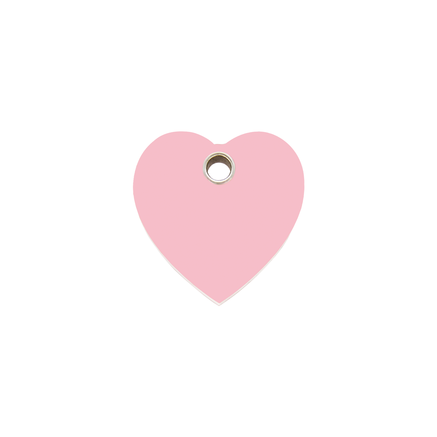 Heart Plastic Pet Tag