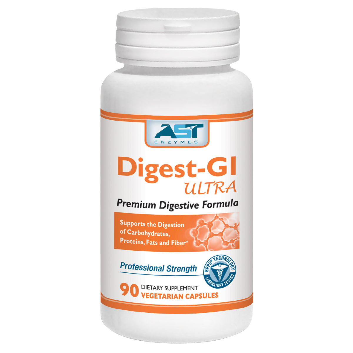 Digest- GI Ultra- Premium Digestive Enzymes - 90 Capsules