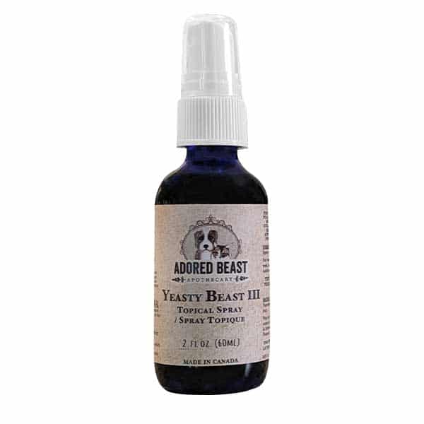 Adored beast yeasty beast iii topical spray inner wolf